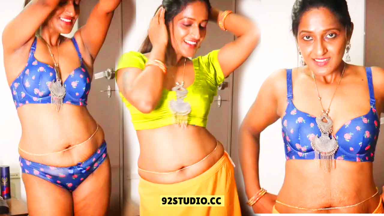 Dusky Model Nude Saree Strip Sexy Lingerie Video